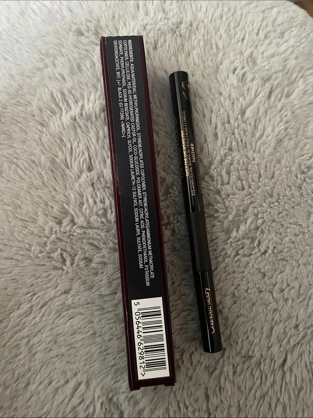 Charlotte Tilbury The Feline Flick Liquid Eyeliner — Black & Gold Accents